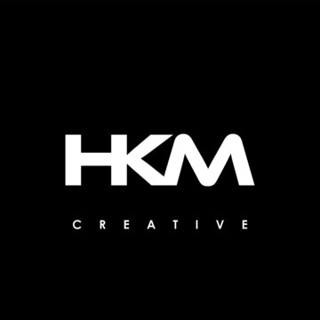 HKM Letter Initial Logo Design Template Vector Illustration
