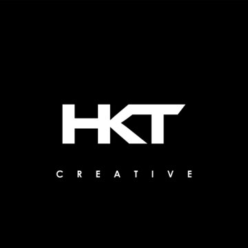 HKT Letter Initial Logo Design Template Vector Illustration