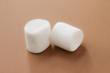 マシュマロのイメージ（ブラウン）