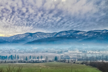 old mountain in bulgaria 