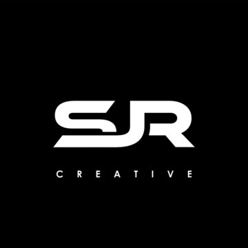 SJR Letter Initial Logo Design Template Vector Illustration