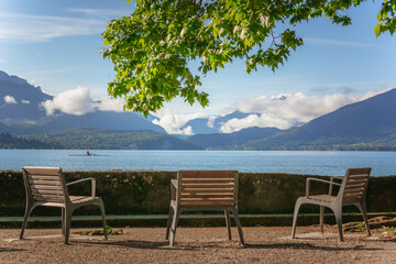 Lac d'Annecy, haute Savoie