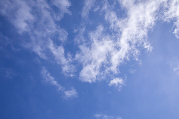 綺麗な青空の写真