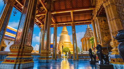 Wat Phra Kaew is a sacred temple and it's a part of the Thai grand palace, the Temple houses an...