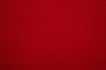textura tela loneta entretejida color rojo