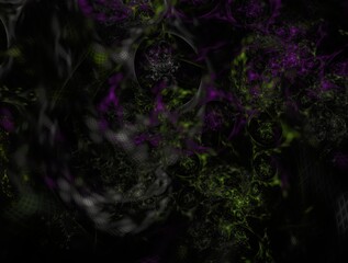 Imaginatory fractal background Image