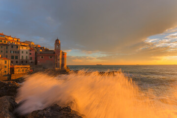 Tellaro al tramonto, Lerici, Liguria 