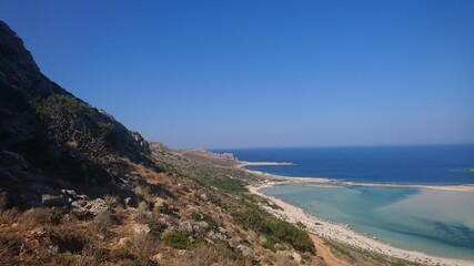 Obraz premium crete balos beach