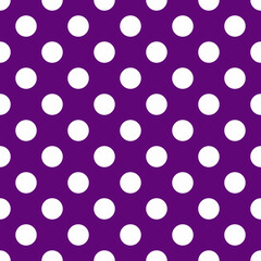 purple polka dot background. vector illustration.