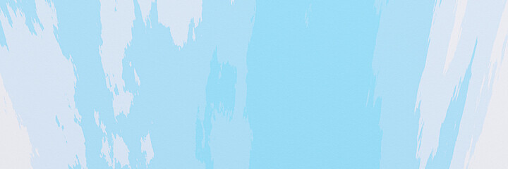 3D rendered abstract blue and white painted wall.