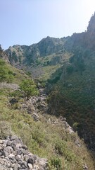 Fototapeta premium crete kallikrátis canyon hiking