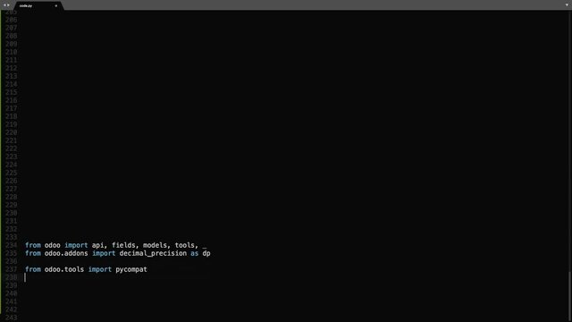 Python Programming Language Source Code Typing Effect. Python Programmer Ticker Colored Commands Editor Screen. Network Development Technology Education. Black Background. 