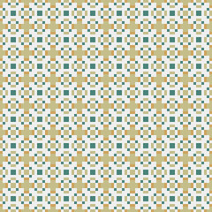 Fototapeta premium Abstract Cross Pattern generative computational art illustration