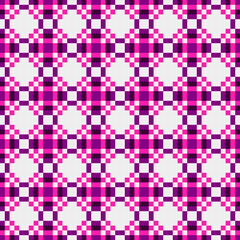 Abstract Cross Pattern generative computational art illustration