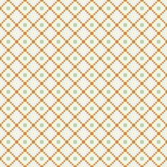 Abstract Cross Pattern generative computational art illustration