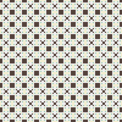 Abstract Cross Pattern generative computational art illustration