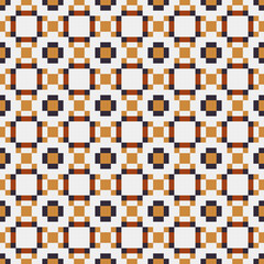 Abstract Cross Pattern generative computational art illustration