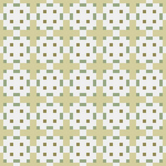 Abstract Cross Pattern generative computational art illustration