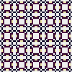 Abstract Cross Pattern generative computational art illustration