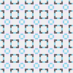 Abstract Cross Pattern generative computational art illustration