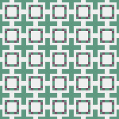 Abstract Cross Pattern generative computational art illustration