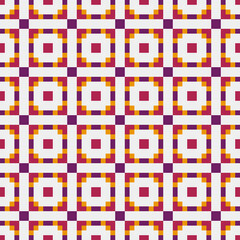 Abstract Cross Pattern generative computational art illustration