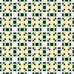 Abstract Cross Pattern generative computational art illustration