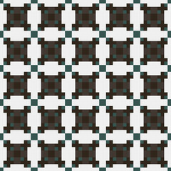 Abstract Cross Pattern generative computational art illustration