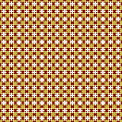 Abstract Cross Pattern generative computational art illustration