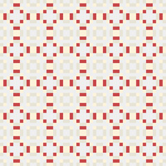 Abstract Cross Pattern generative computational art illustration