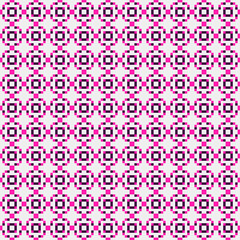 Abstract Cross Pattern generative computational art illustration