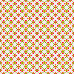 Abstract Cross Pattern generative computational art illustration