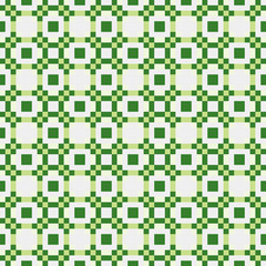 Fototapeta premium Abstract Cross Pattern generative computational art illustration