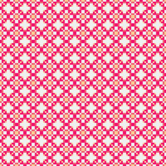 Abstract Cross Pattern generative computational art illustration