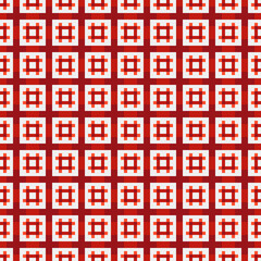 Abstract Cross Pattern generative computational art illustration