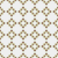 Abstract Cross Pattern generative computational art illustration