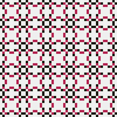 Abstract Cross Pattern generative computational art illustration