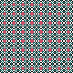 Abstract Cross Pattern generative computational art illustration