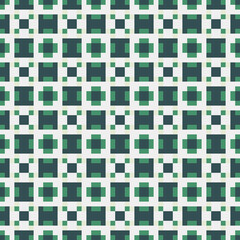 Abstract Cross Pattern generative computational art illustration