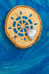 Dekoratives Steuerrad