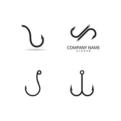  fishing hook logo