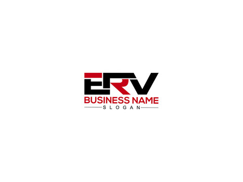 ERV Logo And Illustrations Design For Business