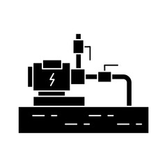 Icon of electric pump installation