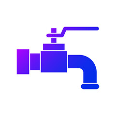 Faucet icon, vector format