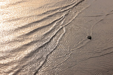 traces on sand