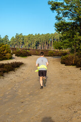 Exercise over Frensham common,