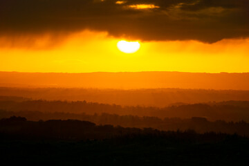 coucher de soleil