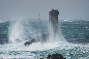 tempête sur la pointe du raz
