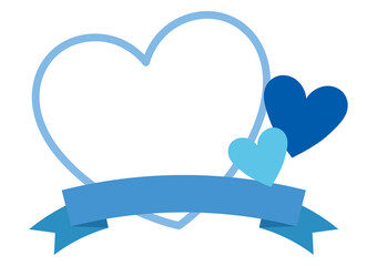 ホワイトデー ハート フレーム15【文字ナシ】