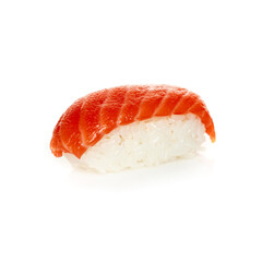 Sushi on white background